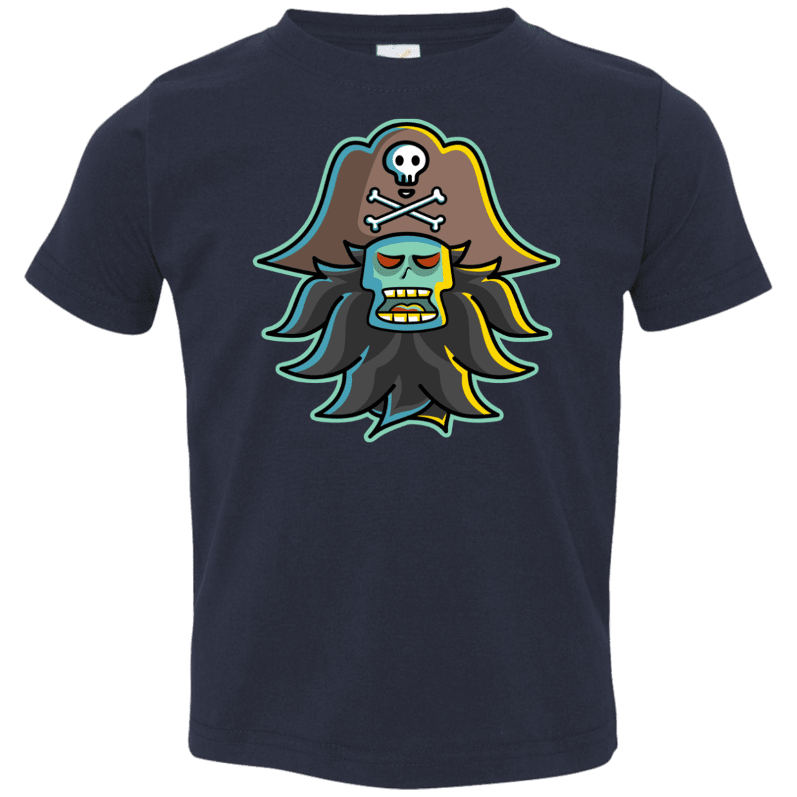 T-Shirts Navy / 2T Ghost Pirate LeChuck Toddler Premium T-Shirt