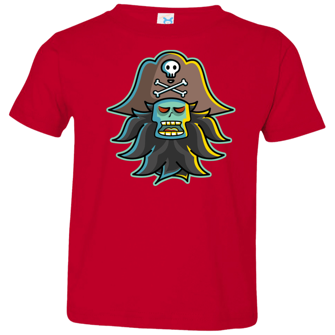 T-Shirts Red / 2T Ghost Pirate LeChuck Toddler Premium T-Shirt