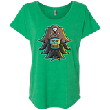 T-Shirts Envy / X-Small Ghost Pirate LeChuck Triblend Dolman Sleeve