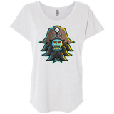 T-Shirts Heather White / X-Small Ghost Pirate LeChuck Triblend Dolman Sleeve