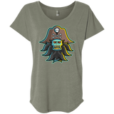 T-Shirts Venetian Grey / X-Small Ghost Pirate LeChuck Triblend Dolman Sleeve