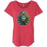 T-Shirts Vintage Red / X-Small Ghost Pirate LeChuck Triblend Dolman Sleeve
