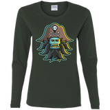 T-Shirts Forest / S Ghost Pirate LeChuck Women's Long Sleeve T-Shirt