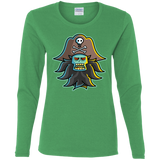 T-Shirts Irish Green / S Ghost Pirate LeChuck Women's Long Sleeve T-Shirt