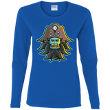 T-Shirts Royal / S Ghost Pirate LeChuck Women's Long Sleeve T-Shirt