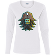 T-Shirts White / S Ghost Pirate LeChuck Women's Long Sleeve T-Shirt