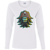 T-Shirts White / S Ghost Pirate LeChuck Women's Long Sleeve T-Shirt