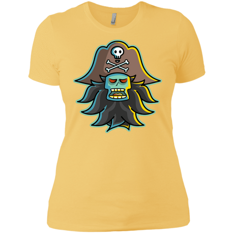 T-Shirts Banana Cream/ / X-Small Ghost Pirate LeChuck Women's Premium T-Shirt