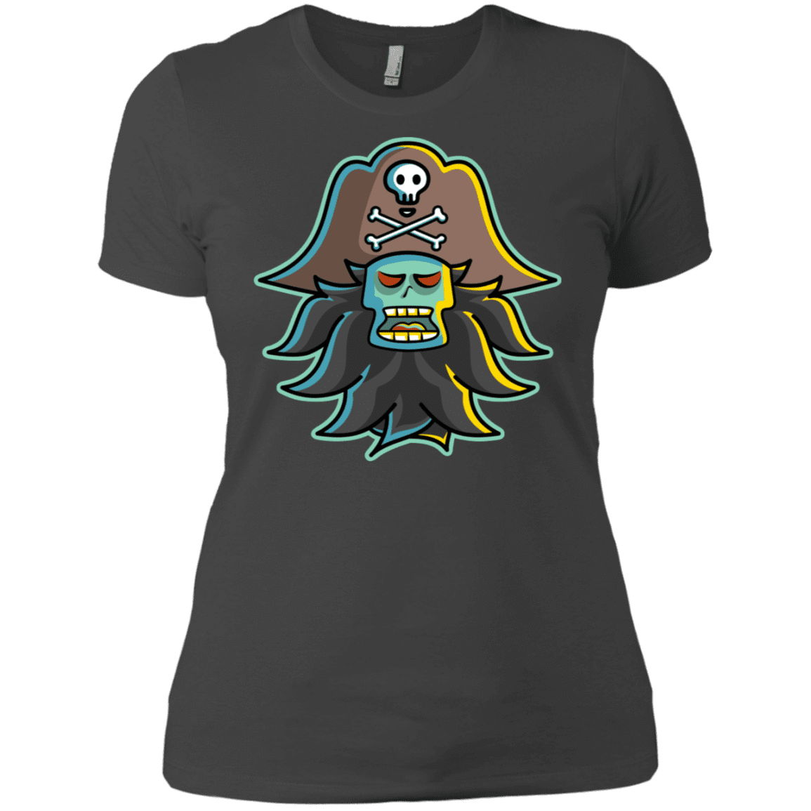 T-Shirts Heavy Metal / X-Small Ghost Pirate LeChuck Women's Premium T-Shirt