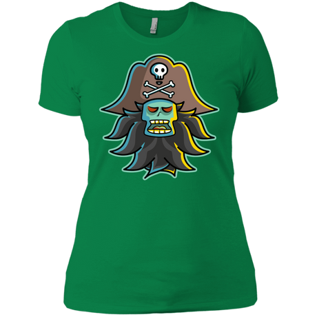 T-Shirts Kelly Green / X-Small Ghost Pirate LeChuck Women's Premium T-Shirt