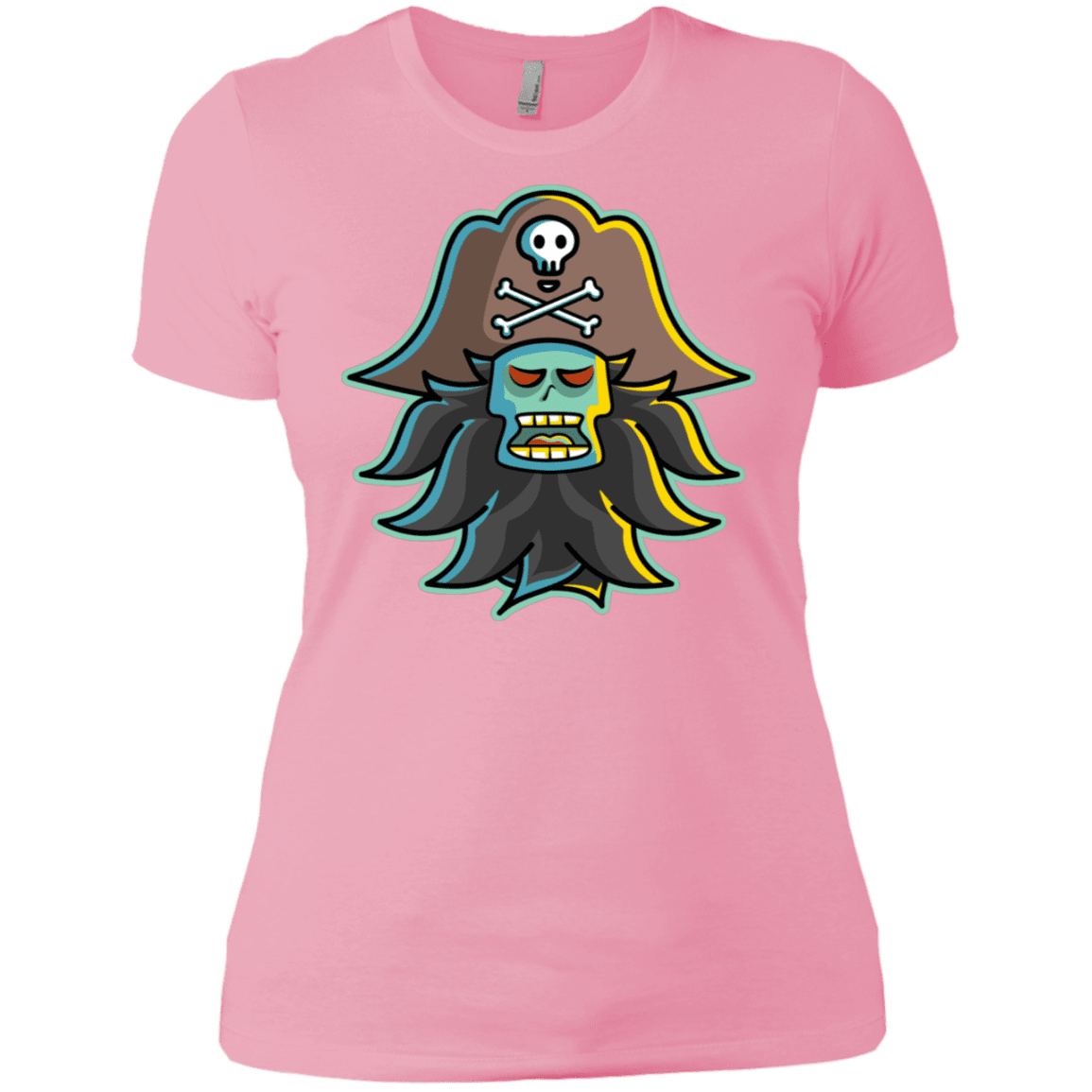 T-Shirts Light Pink / X-Small Ghost Pirate LeChuck Women's Premium T-Shirt