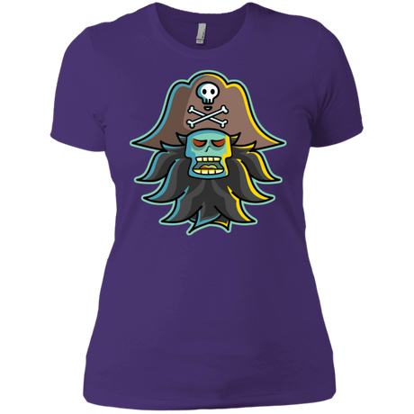 T-Shirts Purple Rush/ / X-Small Ghost Pirate LeChuck Women's Premium T-Shirt