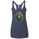 T-Shirts Vintage Navy / X-Small Ghost Pirate LeChuck Women's Triblend Racerback Tank