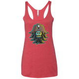 T-Shirts Vintage Red / X-Small Ghost Pirate LeChuck Women's Triblend Racerback Tank