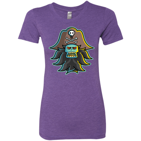 T-Shirts Purple Rush / S Ghost Pirate LeChuck Women's Triblend T-Shirt
