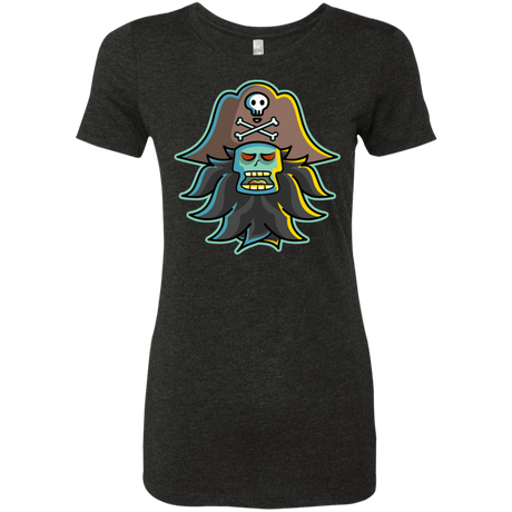 T-Shirts Vintage Black / S Ghost Pirate LeChuck Women's Triblend T-Shirt