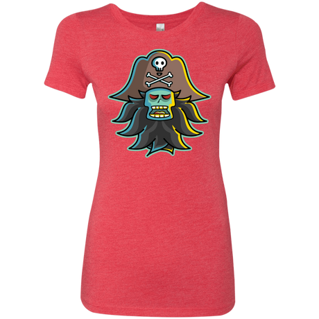 T-Shirts Vintage Red / S Ghost Pirate LeChuck Women's Triblend T-Shirt