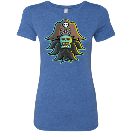 T-Shirts Vintage Royal / S Ghost Pirate LeChuck Women's Triblend T-Shirt