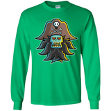 T-Shirts Irish Green / YS Ghost Pirate LeChuck Youth Long Sleeve T-Shirt