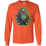 T-Shirts Orange / YS Ghost Pirate LeChuck Youth Long Sleeve T-Shirt