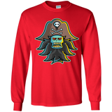 T-Shirts Red / YS Ghost Pirate LeChuck Youth Long Sleeve T-Shirt