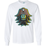 T-Shirts White / YS Ghost Pirate LeChuck Youth Long Sleeve T-Shirt