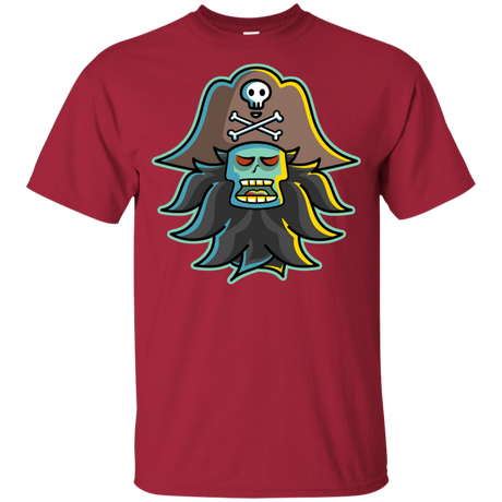 T-Shirts Cardinal / YXS Ghost Pirate LeChuck Youth T-Shirt