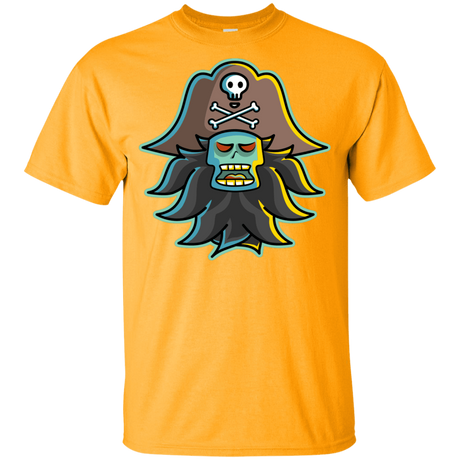 T-Shirts Gold / YXS Ghost Pirate LeChuck Youth T-Shirt