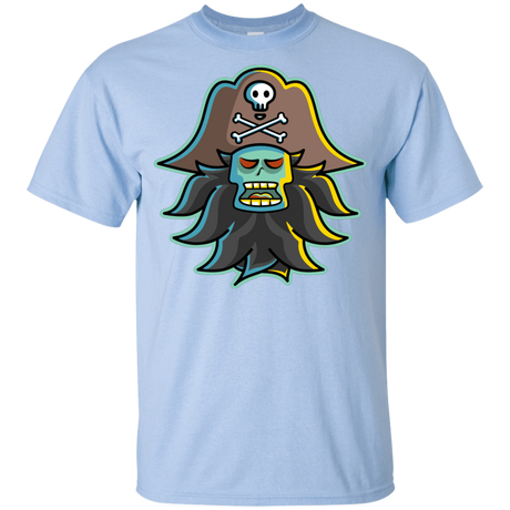 T-Shirts Light Blue / YXS Ghost Pirate LeChuck Youth T-Shirt