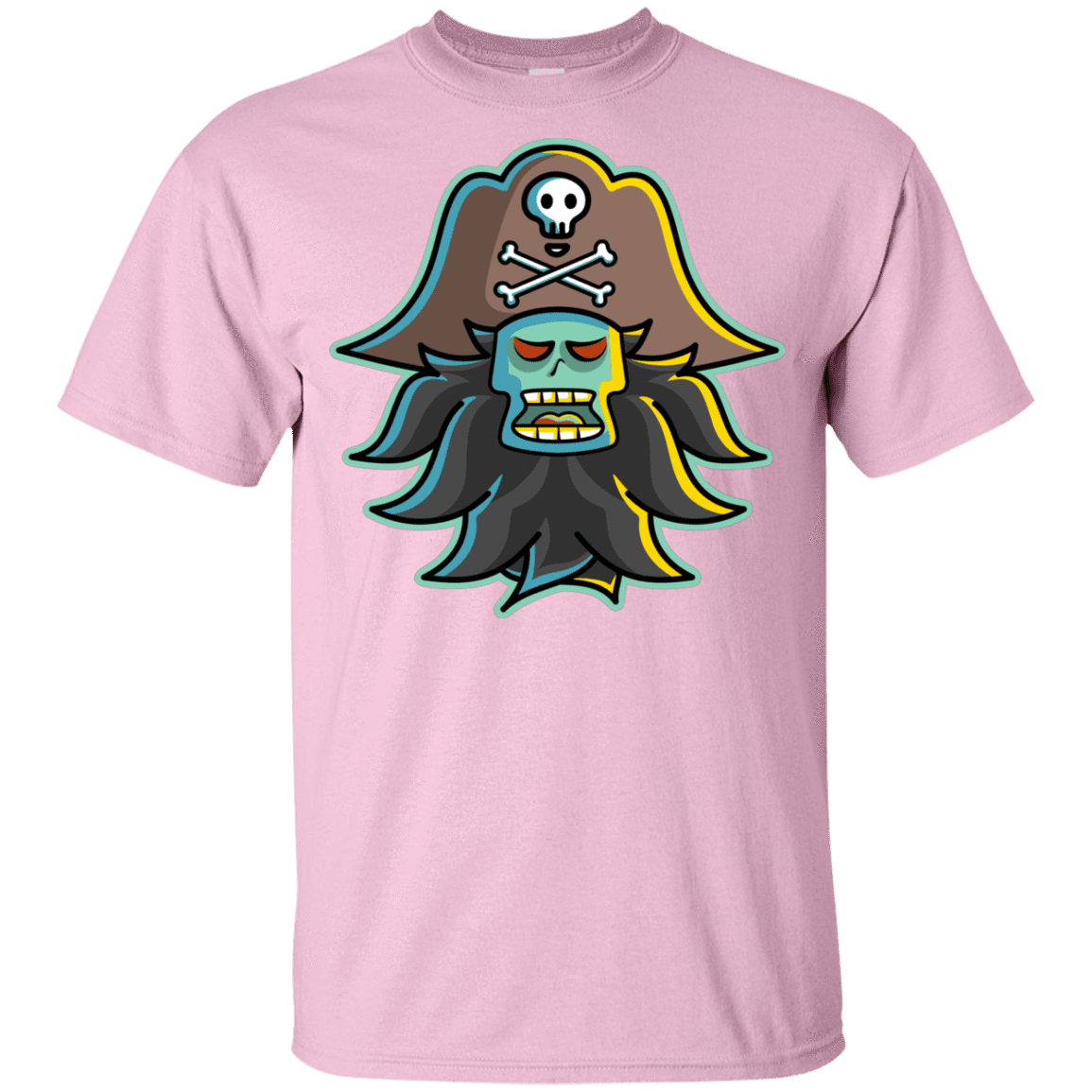 T-Shirts Light Pink / YXS Ghost Pirate LeChuck Youth T-Shirt