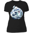T-Shirts Black / X-Small Ghost Wave Women's Premium T-Shirt