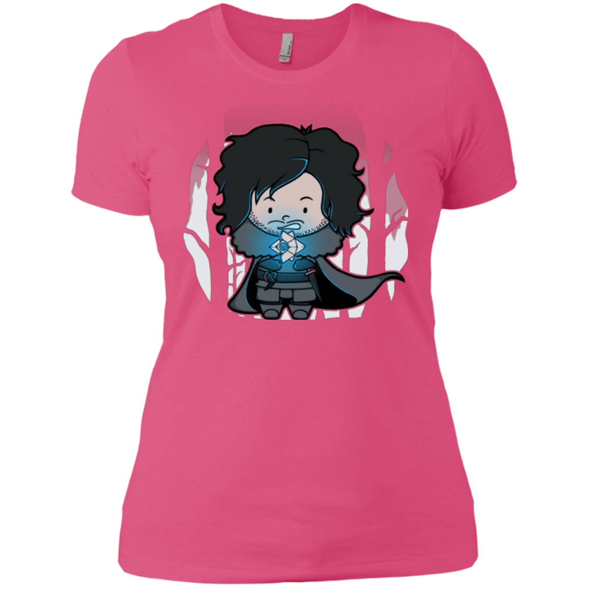 T-Shirts Hot Pink / X-Small Ghost Women's Premium T-Shirt