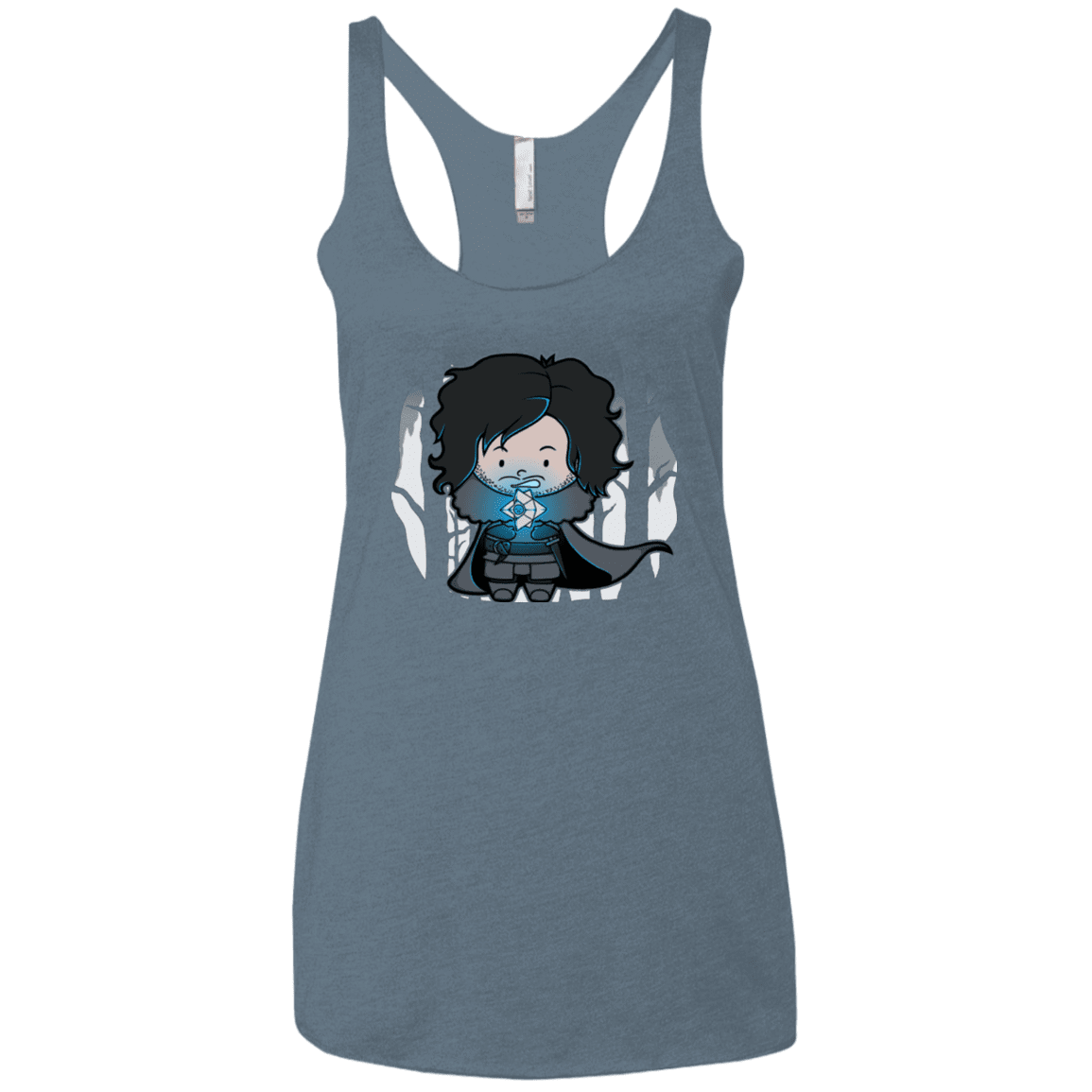 T-Shirts Indigo / X-Small Ghost Women's Triblend Racerback Tank
