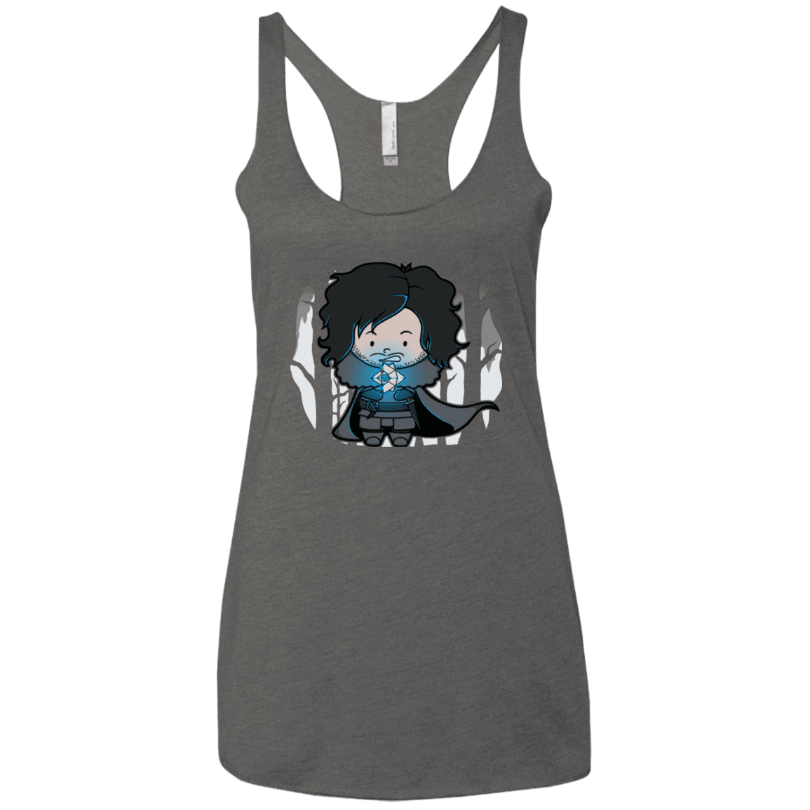 T-Shirts Premium Heather / X-Small Ghost Women's Triblend Racerback Tank