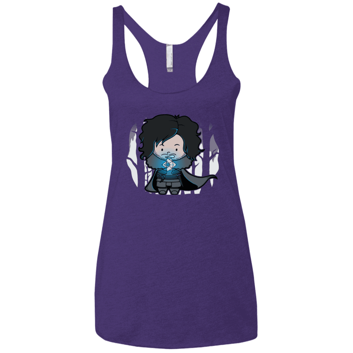 T-Shirts Purple / X-Small Ghost Women's Triblend Racerback Tank