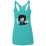 T-Shirts Tahiti Blue / X-Small Ghost Women's Triblend Racerback Tank