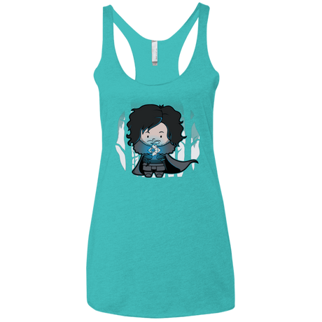 T-Shirts Tahiti Blue / X-Small Ghost Women's Triblend Racerback Tank