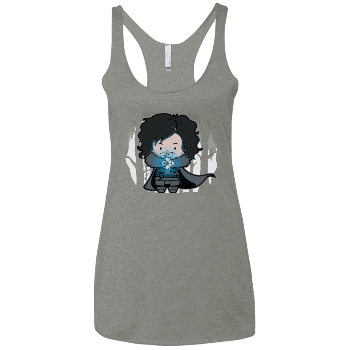 T-Shirts Venetian Grey / X-Small Ghost Women's Triblend Racerback Tank