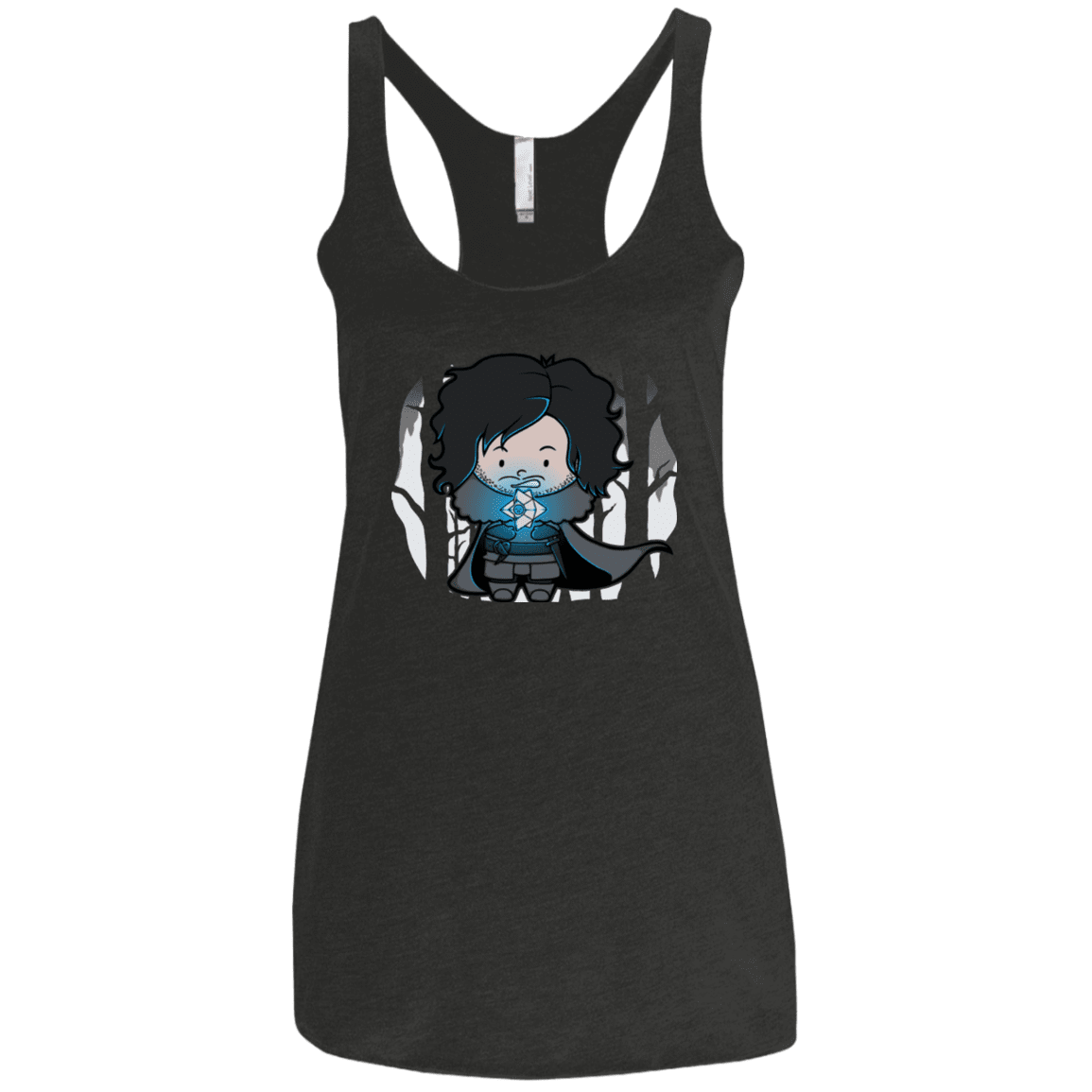 T-Shirts Vintage Black / X-Small Ghost Women's Triblend Racerback Tank