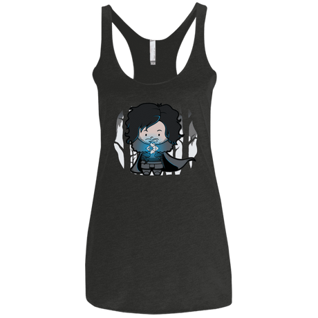 T-Shirts Vintage Black / X-Small Ghost Women's Triblend Racerback Tank