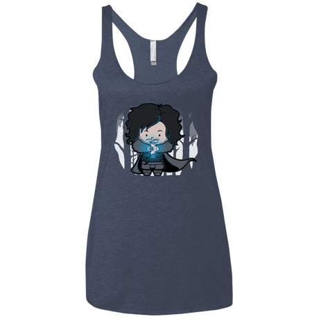 T-Shirts Vintage Navy / X-Small Ghost Women's Triblend Racerback Tank