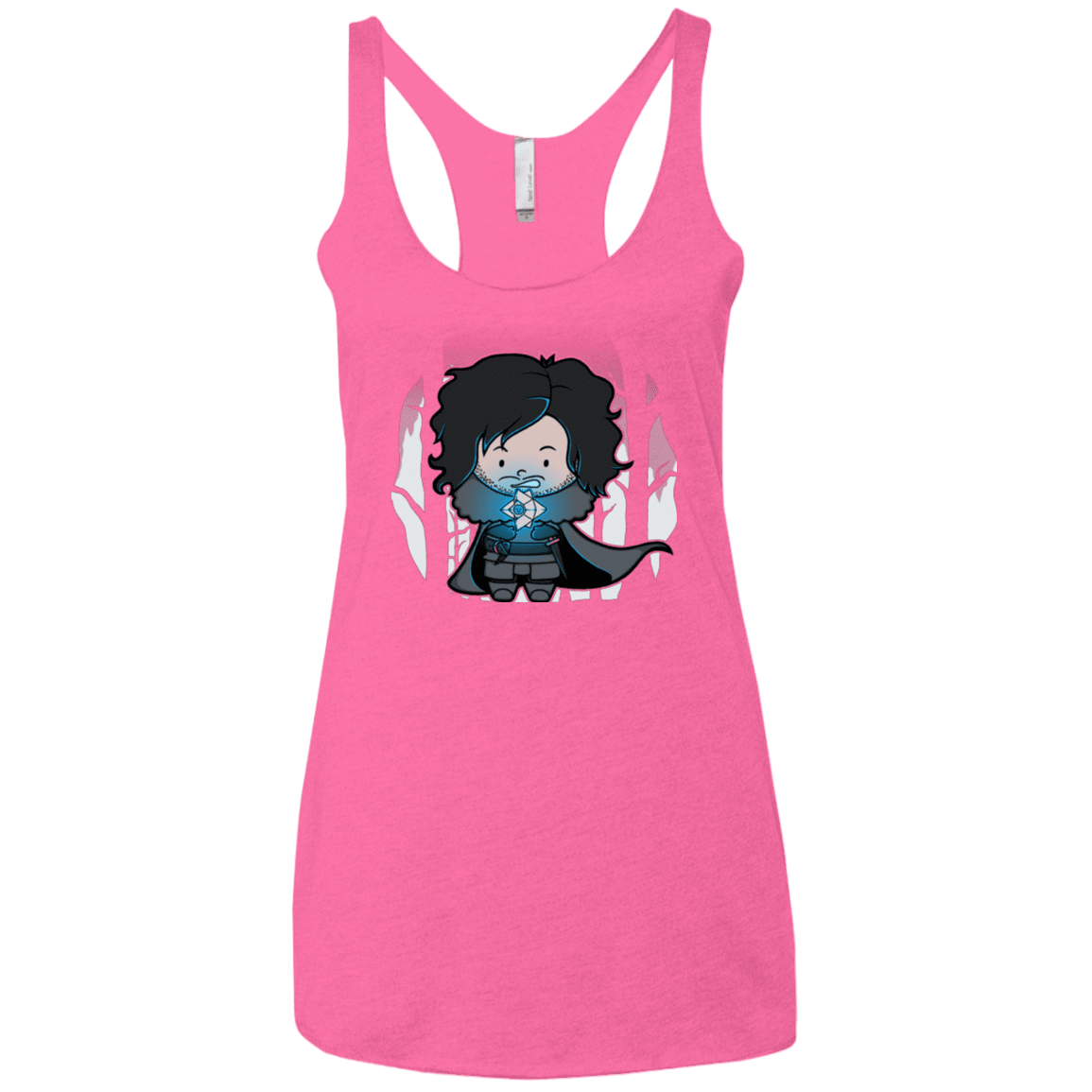 T-Shirts Vintage Pink / X-Small Ghost Women's Triblend Racerback Tank