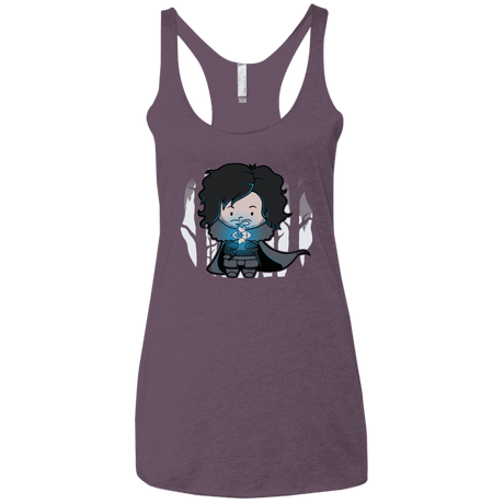 T-Shirts Vintage Purple / X-Small Ghost Women's Triblend Racerback Tank