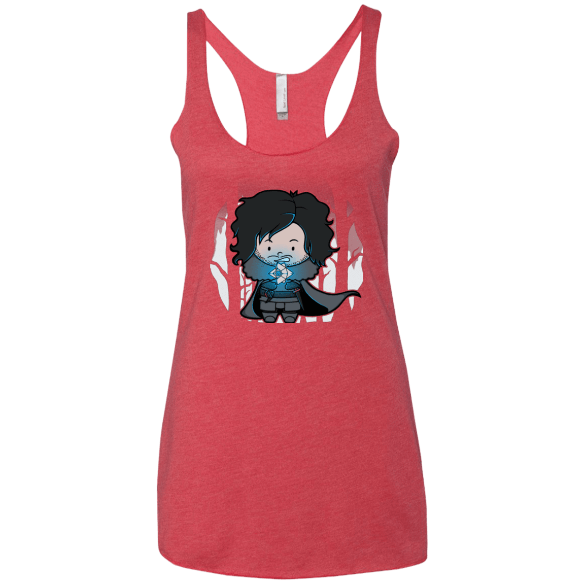 T-Shirts Vintage Red / X-Small Ghost Women's Triblend Racerback Tank