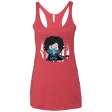 T-Shirts Vintage Red / X-Small Ghost Women's Triblend Racerback Tank