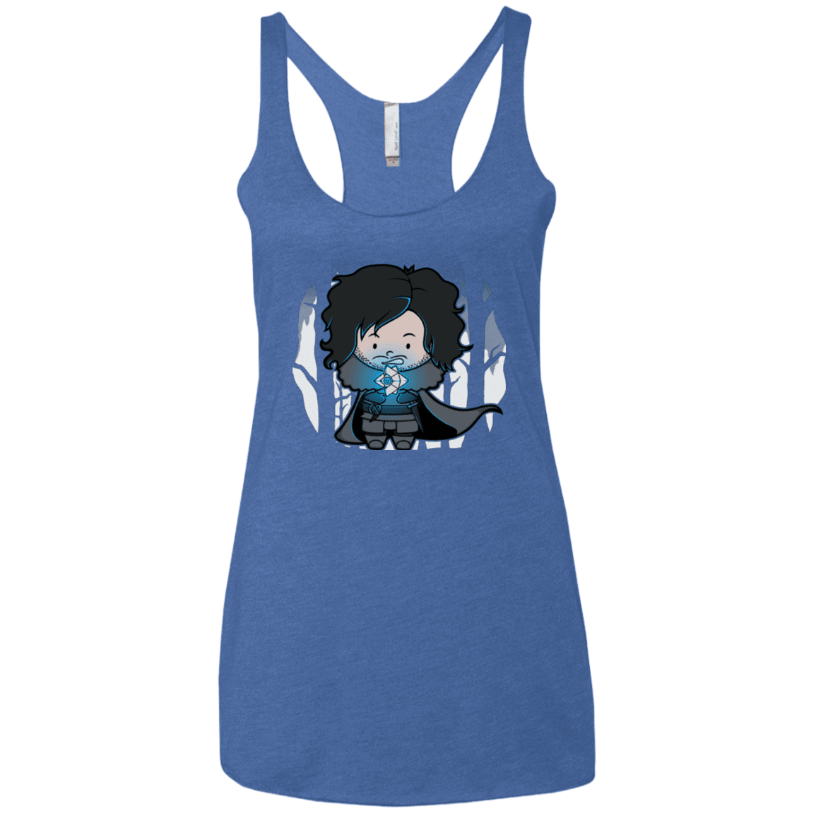 T-Shirts Vintage Royal / X-Small Ghost Women's Triblend Racerback Tank