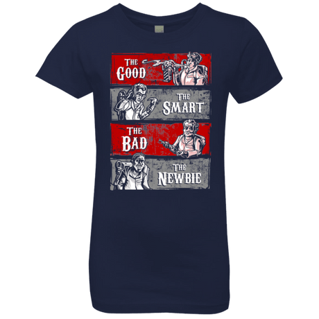 T-Shirts Midnight Navy / YXS Ghost Wranglers Girls Premium T-Shirt