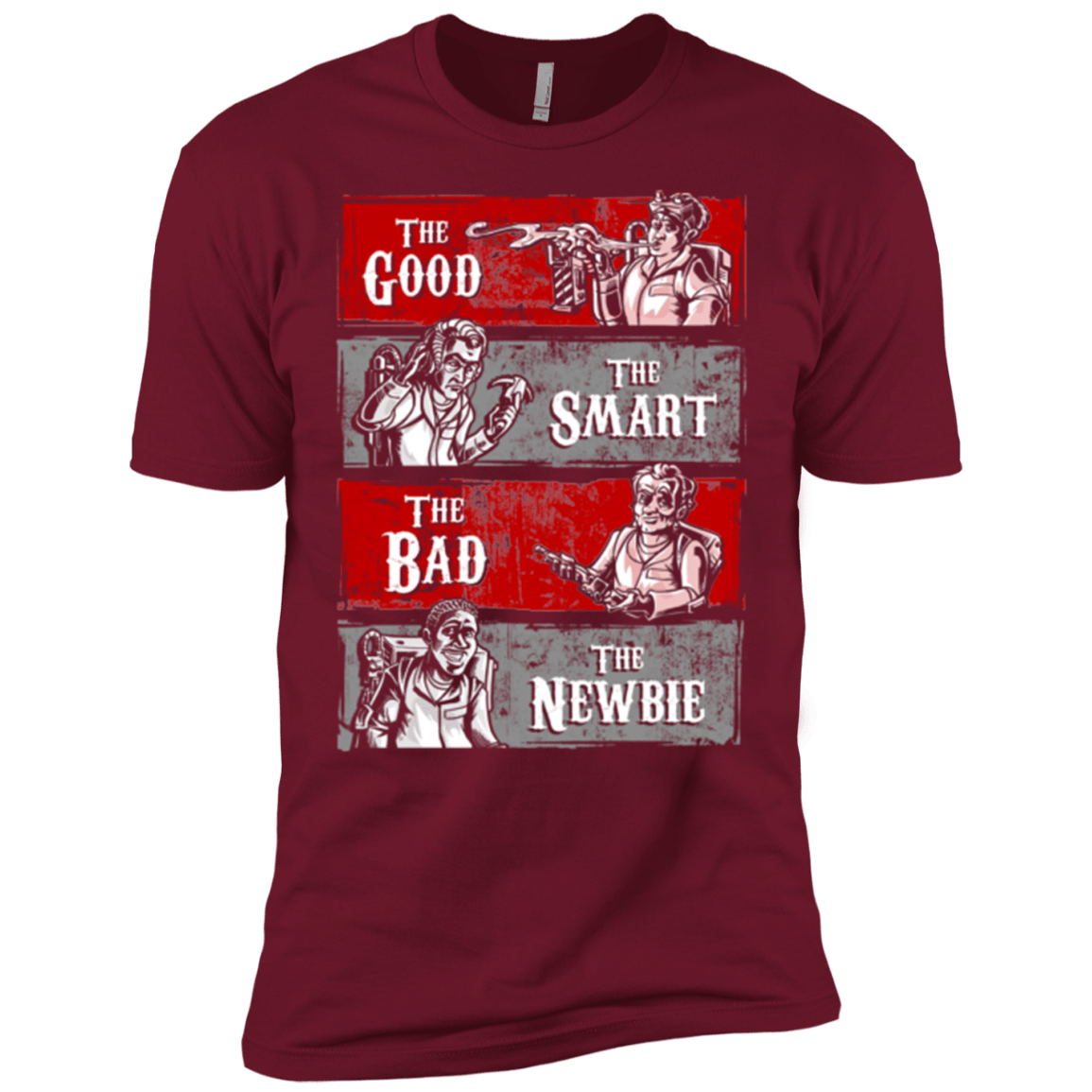T-Shirts Cardinal / X-Small Ghost Wranglers Men's Premium T-Shirt