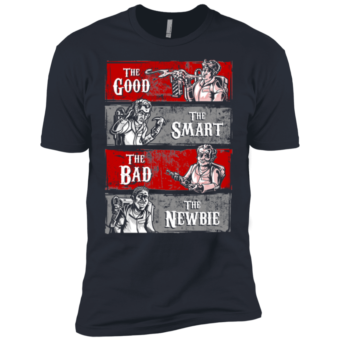 T-Shirts Indigo / X-Small Ghost Wranglers Men's Premium T-Shirt