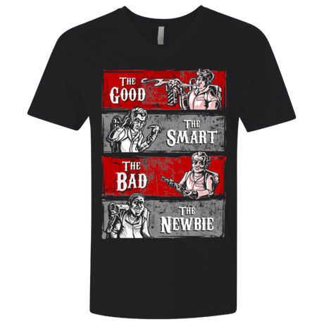 T-Shirts Black / X-Small Ghost Wranglers Men's Premium V-Neck